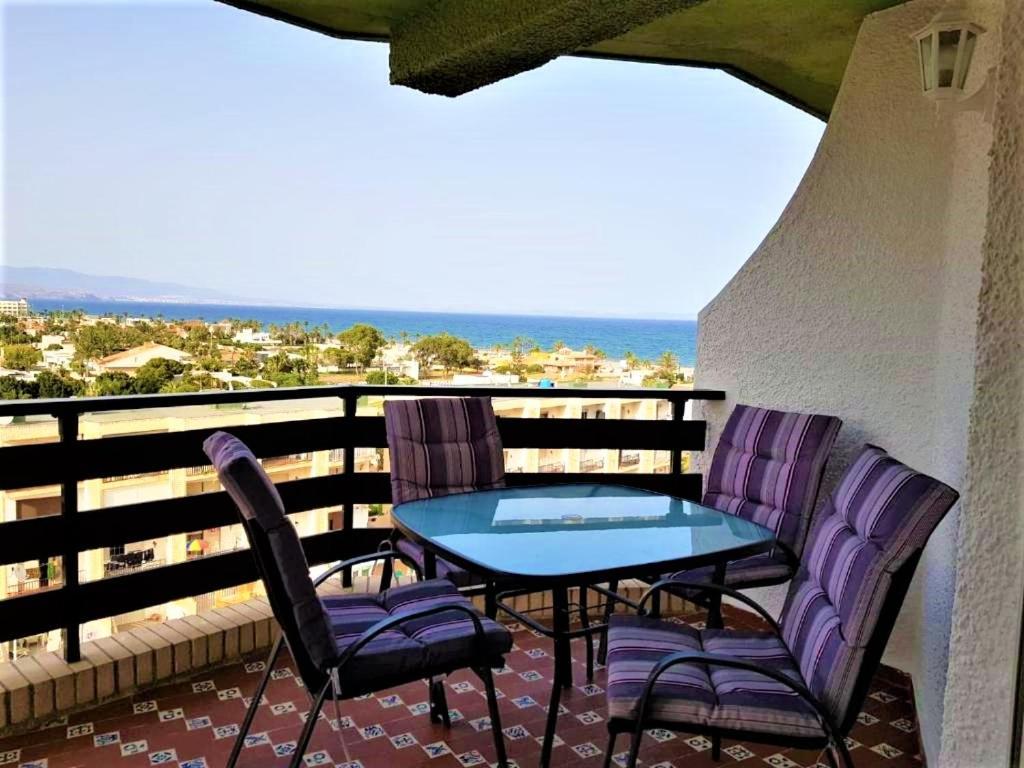 Apartamento Roquetas De Mar Urbanizacion, 2 Dormitorios, Gran Terraza Con Vista Al Mar, Wi-Fi, Parking Y Piscina Buitenkant foto