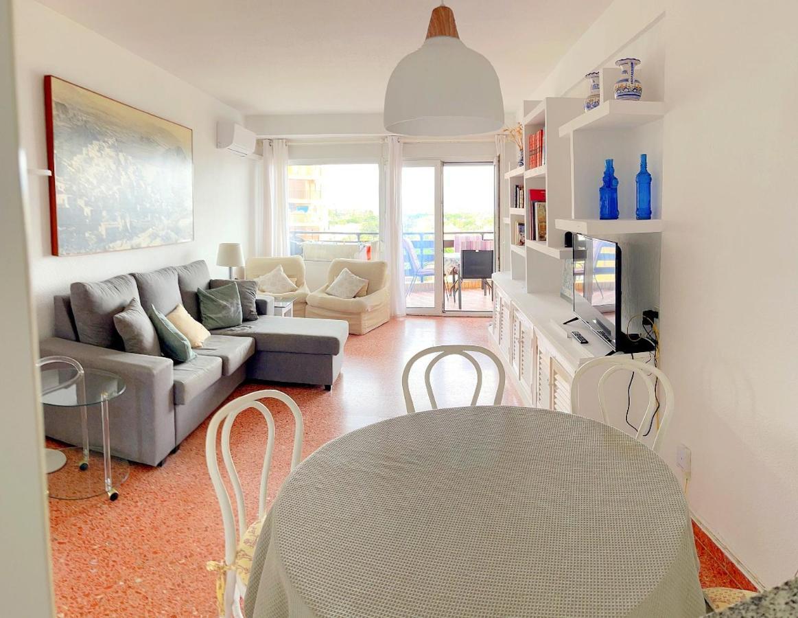 Apartamento Roquetas De Mar Urbanizacion, 2 Dormitorios, Gran Terraza Con Vista Al Mar, Wi-Fi, Parking Y Piscina Buitenkant foto